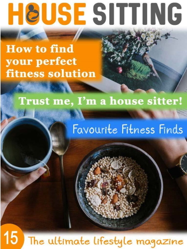 Magazine Cover of House Sitting Magazine with bowl of muesli featured